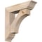 Ekena Millwork Westlake Traditional Smooth Bracket w/ Offset Brace, Douglas Fir, 7 1/2"W x 30"D x 30"H BKT0806X30X30WTL01SDF - alternate 1